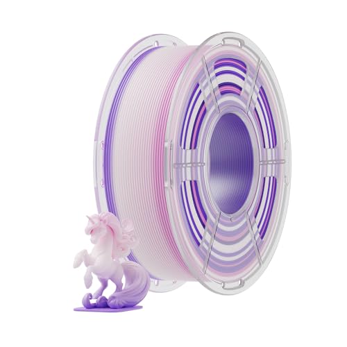 Mecpow PLA 3D Drucker Filament 1.75mm,PLA Rainbow Filament, 1kg Spule, Maßgenauigkeit ±0,02mm, Glatte Oberfläche & Hohe Festigkeit, Ideal für kreative 3D Druck Projekte Mecpow PLA 3D Drucker Filament 1.75mm,PLA Rainbow Filament, 1kg Spule, Maßgenauigkeit ±0,02mm, Glatte Oberfläche & Hohe Festigkeit, Ideal für kreative 3D Druck Projekte von Mecpow