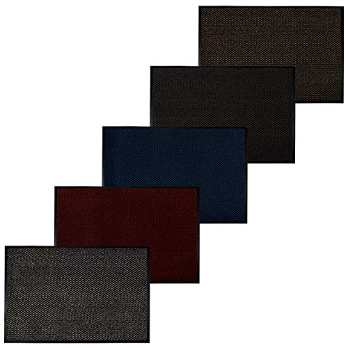 Mecury Schmutzfangmatte,Starke Fußmatte - rutschfest 40x60cm, 60x80cm, 80x120cm, 6mm ! (Beige (1), 60 cm x 80 cm) von Mecury