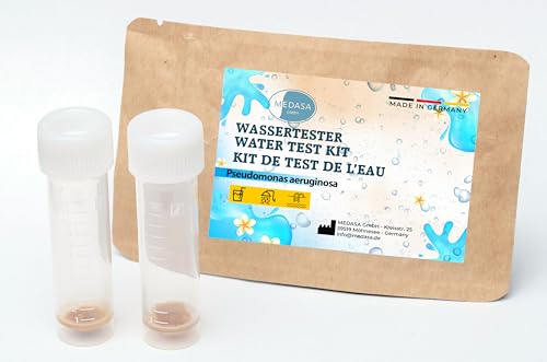 Medasa Bakterientest Wassertest für Pseudomonas aeruginosa Bakterien Test im Trinkwasser und Brunnenwasser Check (2) von Medasa