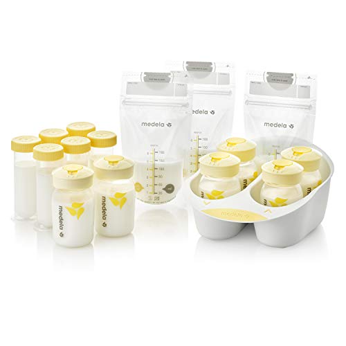 Medela Breast Milk Storage Solution Set, Breastfeeding Supplies & Containers, Breastmilk Organizer, Made Without BPA von Medela
