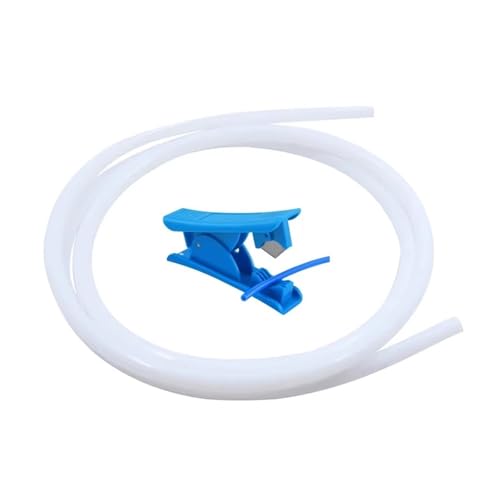 1/2/4M Extruder PTFE Rohr for Hotend V5 V6 1,75mm Filament ID 2mm OD 4mm Teflonto Rohr for Ender 3 3D Drucker Teil(4Meter white) von MedgAs