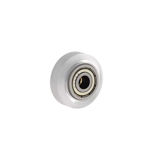 1/5/10/24PCS POM-Rad mit 625ZZ-Linearlager 3D-Drucker POM-Rad Kunststoff-Riemenscheibe for Ender 3 CR-10 Lasergraviererteile(White small wheel,10PCS) von MedgAs