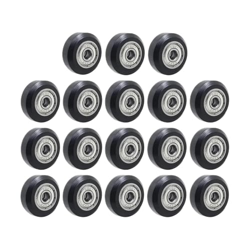 6-18Pcs POM Big Pulley Räder Mit Lager Getriebe for Ender 3 CR10 Kobra2 ELEGOO 3D Drucker Teile(18pcs Big Wheels) von MedgAs