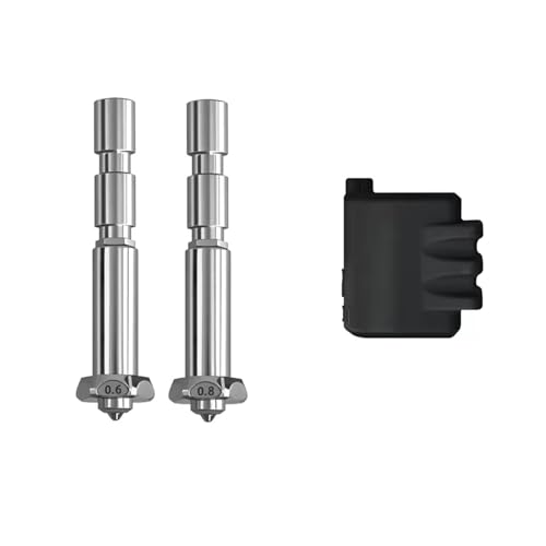 Druckkopf for Kobra 3 Max Extruderdüse for K3M Combo 3D-Drucker Zubehör 4-Farben-Filament-Hub for Kobra 3 Max(0.6 0.8mm nozzles) von MedgAs