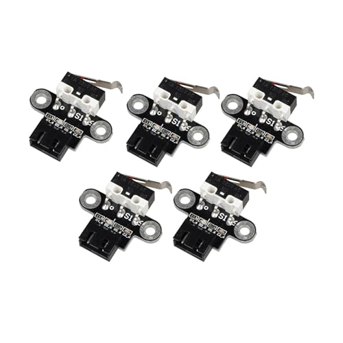 Z Endstop Kabel Grenze Micro Schalter Zubehör Modul Horizontale Typ 3D Drucker Teile for Ramps1.4 DIY 1M(5 pcs endstop) von MedgAs