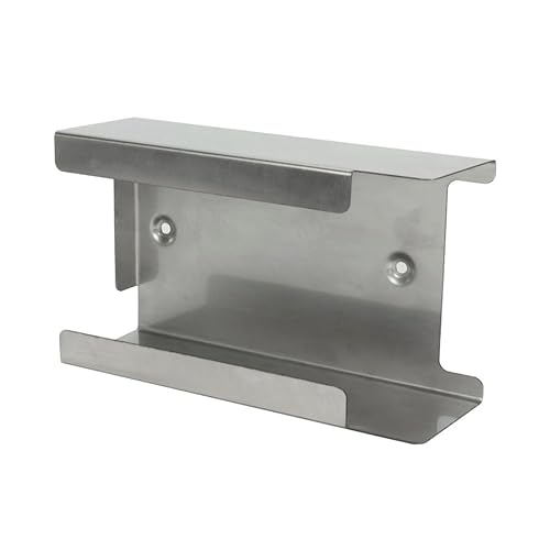 Medi-Inn+ Edelstahl-Handschuhhalter | Edelstahlspender für Einmalhandschuhe | 1-fach Medium - für 1 Handschuhbox von Medi-Inn+