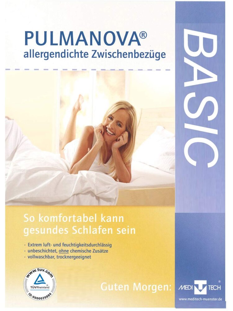 Pulmanova basic Topperbezüge von Medi-Tech