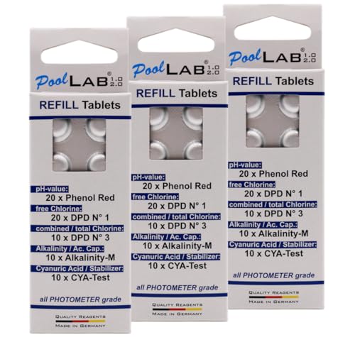 Refill Pack für PoolLAB von MediMuc - Inhalt 210 Tabletten von MediMuc