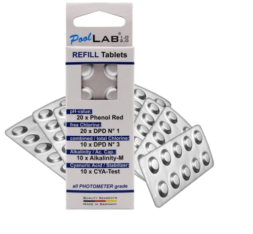 Refill Pack für PoolLAB von MediMuc - Inhalt 70 Tabletten von MediMuc