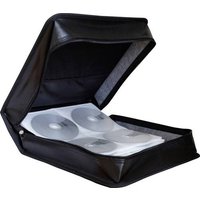 MediaRange CD Tasche 200 CDs/DVDs/Blu-rays Kunstleder Schwarz 1 St. (B x H x T) 314 x 118 x 312mm BO von MediaRange