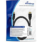 MediaRange HDMI-Kabel MRCS195 Schwarz von MediaRange