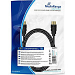 MediaRange HDMI-Kabel MRCS196 Schwarz von MediaRange