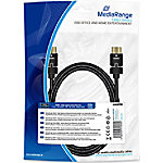 MediaRange HDMI-Kabel MRCS197 Schwarz von MediaRange