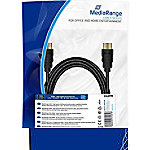 MediaRange HDMI-Kabel MRCS198 Schwarz von MediaRange