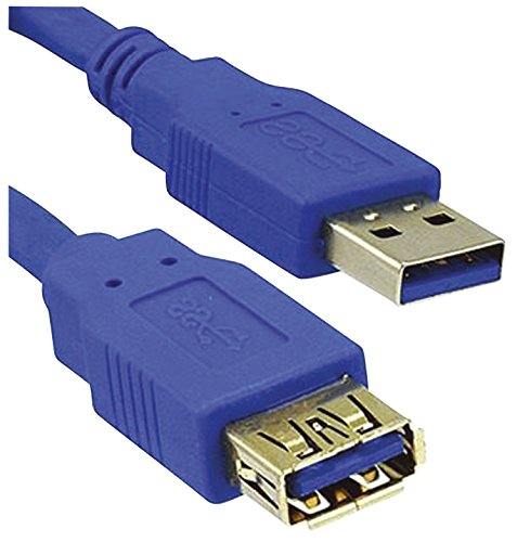 MediaRange MRCS145 USB Kabel, am/Af 3m Version 3.0 blau von MediaRange