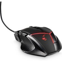 MediaRange MRGS200 Gaming Maus kabelgebunden schwarz, rot von MediaRange