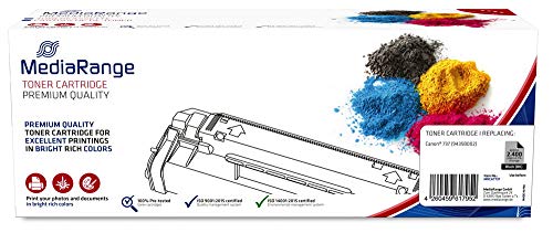 MediaRange Tonerkassette, für/ersetzt Canon® 737, mit Chip, schwarz von MediaRange