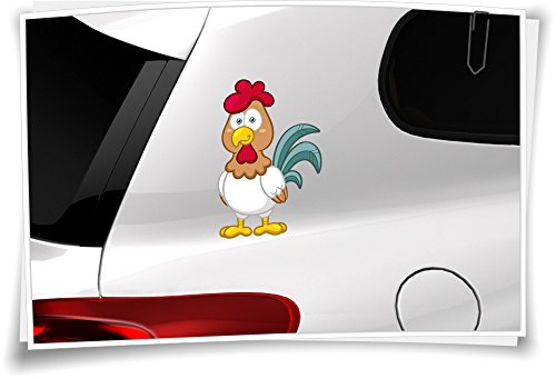 Autoaufkleber Sticker Kinder Aufkleber Tierchen Baby Junge Mädchen Huhn Autoaufkleber Sticker Kinder Aufkleber Tierchen Baby Junge Mädchen Huhn von Medianlux