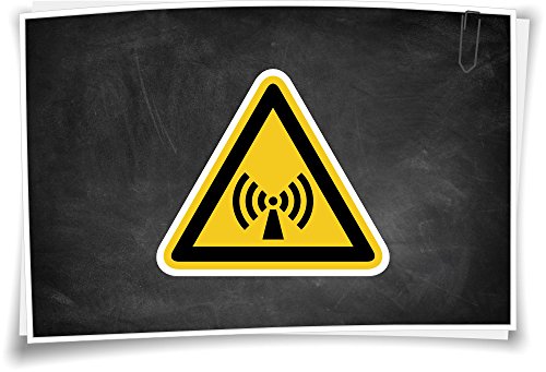 Medianlux Warnhinweis W005 Warnung vor nichtionisierender Strahlung Aufkleber Piktogramm, 5cm - 3 Stück Medianlux Warnhinweis W005 Warnung vor nichtionisierender Strahlung Aufkleber Piktogramm, 5cm - 3 Stück von Medianlux