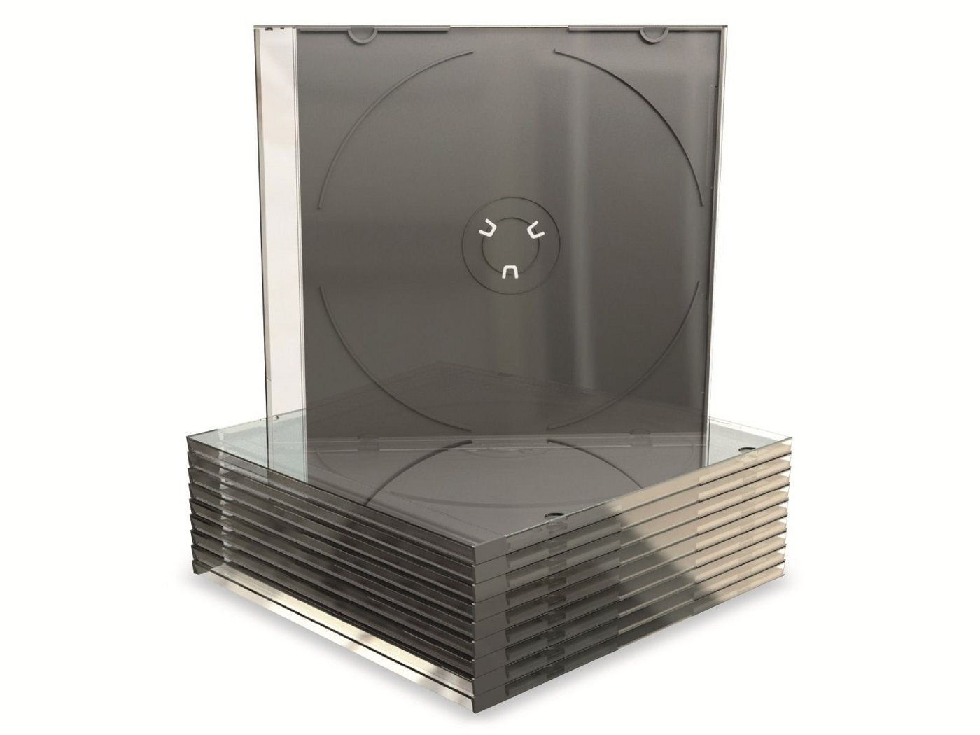 Mediarange Reinigungsbürste MEDIARANGE CD-Leerhüllen, Slim, 10er Pack von Mediarange
