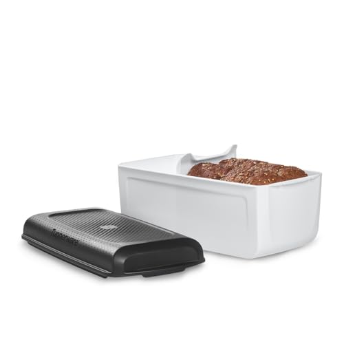 Mediashop BreadSmart - Das Original aus dem TV - Brotkasten inkl. praktischem Box-Trenner - Backwaren bleiben länger frisch - weniger Abfälle von Mediashop