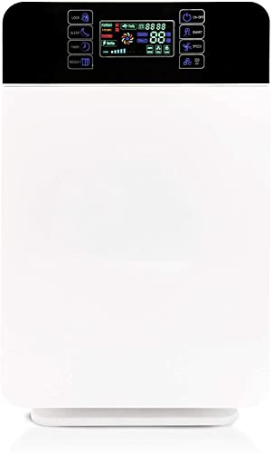 Livington AirPurifier - Luftreiniger bis zu 30m2 – Allergiker - gegen 99% Staub, Pollen, Tierhaare - Automatik-Funktion & Timer von Mediashop
