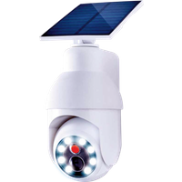 MediaShop LED Solarleuchte "Panta SolarSecurity 360" Täuschend echte Kamera-Attrappe mit LED-Licht und Solar Pover MediaShop LED Solarleuchte "Panta SolarSecurity 360" Täuschend echte Kamera-Attrappe mit LED-Licht und Solar Pover von Mediashop