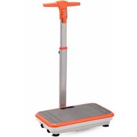 MediaShop Vibrationsplatte "VIBROSHAPER" 200 W 3 Intensitätsstufen Set, mit Trainingsbändern, mit abnehmbarer Haltestange von Mediashop