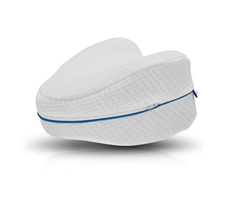 Dreamolino Leg Pillow – ergonomisches Seitenschläferkissen für optimale Unterstützung – Memory Foam Kissen für Seitenschläfer stützt Beine, Knie und Rücken von Mediashop