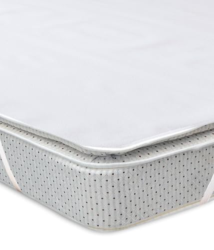 MEDICLINE Matratzenschoner 90 x 190 cm wasserdicht & waschbar - Inkontinenz Bettunterlage aus Molton - Matratzenauflage für Matratzenschutz von Medicline