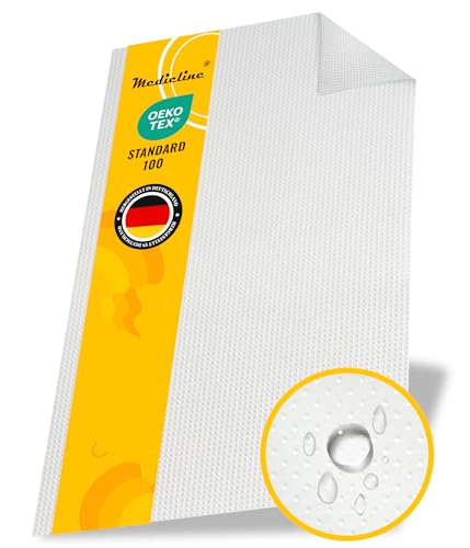 MEDICLINE Matratzenunterlage für Boxspringbetten mit beidseitigen Noppen 100x170cm - Boxspringbett Matratzenhalter mit doppelt Noppen Antirutschmatte von Medicline