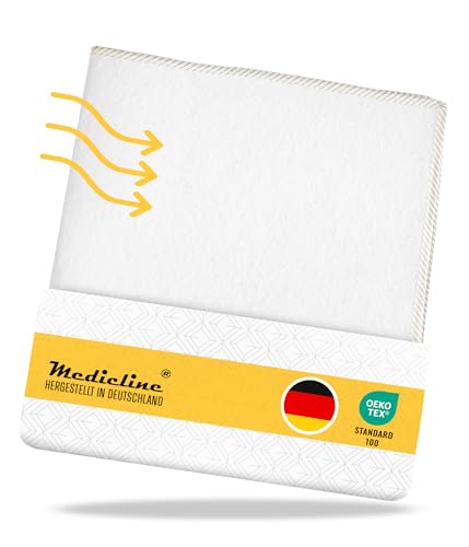 MEDICLINE Matratzenunterlage 80 x 190 cm - Schoner & Unterleger für Lattenrost, Matratze & Topper - NEU Sehr atmungsaktive Lattenrostauflage aus Filz von Medicline