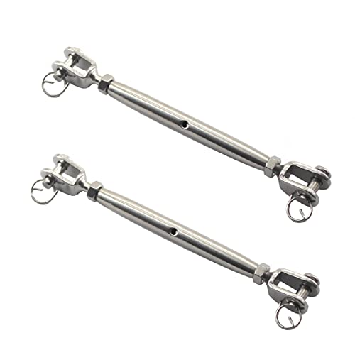2 Stück 304 Edelstahl Takelage Schraubbacke geschlossener Körper M6 Medifier Spannschloss Spanner 2 Stück 304 Edelstahl Takelage Schraubbacke geschlossener Körper M6 Medifier Spannschloss Spanner von Medifier