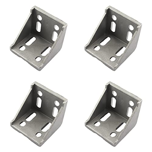 4 Stück 8080 Aluminiumprofil 90 Grad Stecker Aluminium Rechtwinklige Eckwinkel Verbinder von Medifier