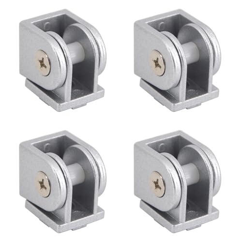 4Pcs 2020 Aluminium Profil Bewegliche Scharnier Verbinder Zink-Legierung 180 Grad Drehung Gelenkverbinder von Medifier