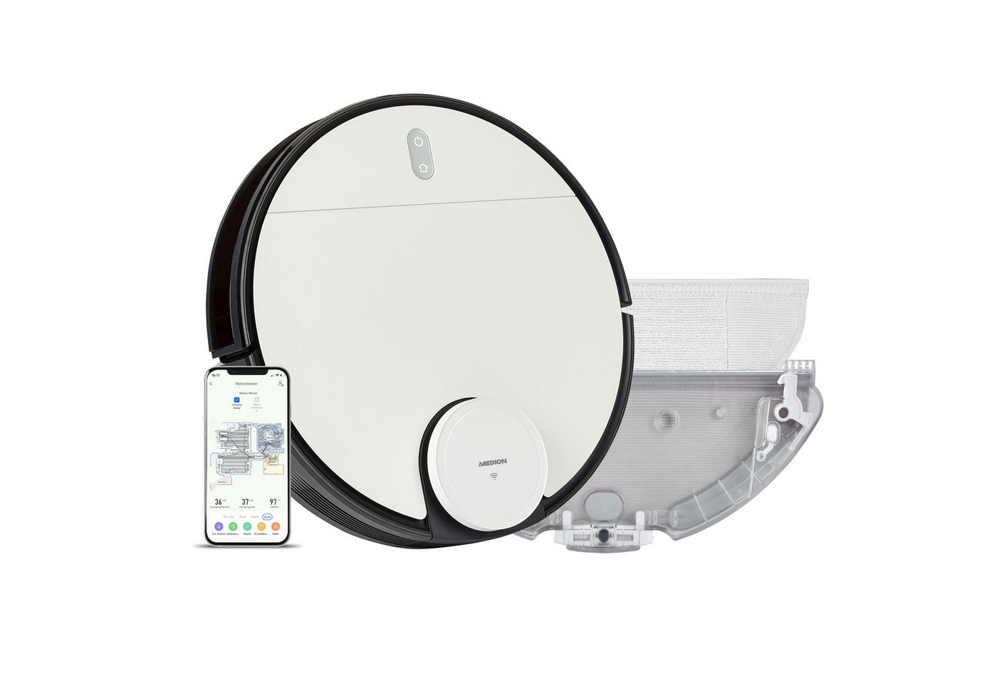 Medion® Saugroboter Saugroboter MEDION® X40 SW (MD 20040), X40 SW von Medion®