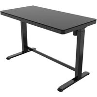 MEDION® höhenverstellbarer Schreibtisch, schwarz, 120 x 60 cm von Medion