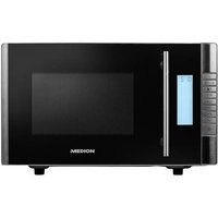 Medion MD 14482 Mikrowelle Edelstahl, Schwarz 800W Grillfunktion, mit Display, Timerfunktion von Medion