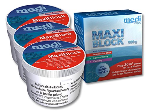 Medipool 506601MP Maxiblock 3 x 600 g von Medipool