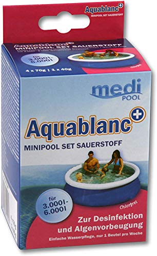 Medipool Schwimmbadpflege MiniPool Set Aquablanc+, 320 g von Medipool