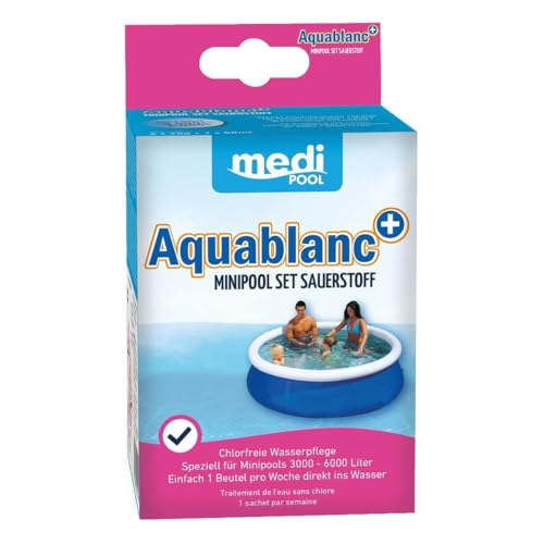 Medipool Aquablanc Mini Pool Set Sauerstoff 320 g von Medipool