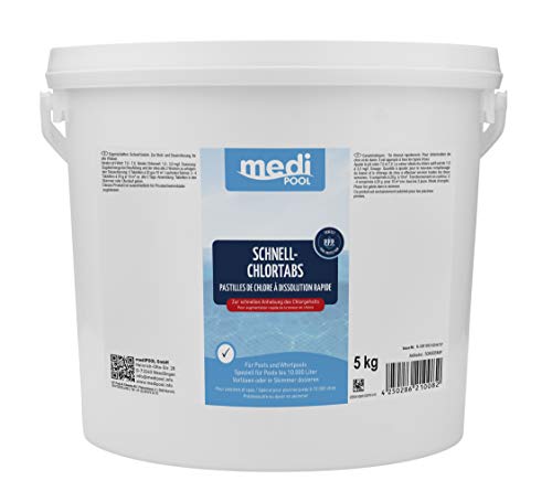 Medipool Schwimmbadpflege Schnell-ChlorTabs, 5 kg von Medipool