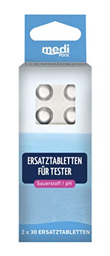 Medipool Tabletten fŸr Sauerstoff/pH-Tester, 2X 30-er Pack von Medipool