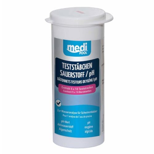 Medipool TestSt?bchen Sauerstoff/pH, 50-er Pack von Medipool