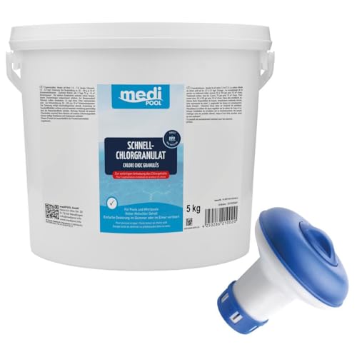 Medipool Wasserpflegeset Schnell-ChlorTabs 5 kg und Mini-Dosierer Medipool Wasserpflegeset Schnell-ChlorTabs 5 kg und Mini-Dosierer von Medipool