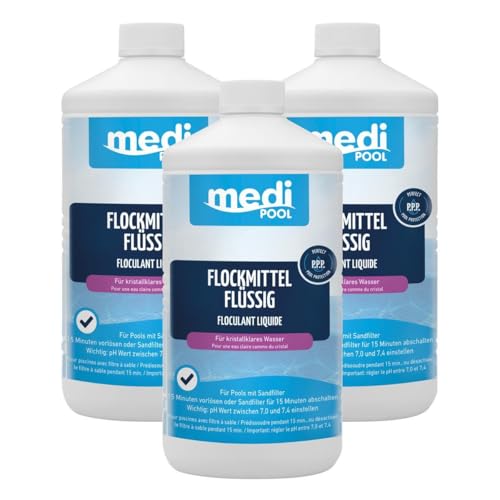 Medipool Flockmittel flüssig 3X 1 L Medipool Flockmittel flüssig 3X 1 L von Medipool