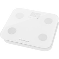 Bs 600 WiFi Körperanalysewaage Wägebereich (max.)=150 kg Weiß Mit Bluetooth - Medisana von Medisana