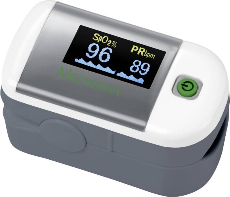 Medisana Pulsoximeter PM 100 zur Messung der Blutsauerstoffsättigung und der Herzfrequenz von Medisana