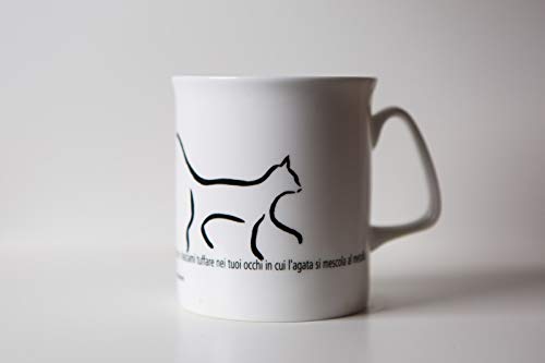 Meditathe Tasse mit Spruch von Charles Baudelaire (auf Italienisch) von Meditathe - Polo Sud