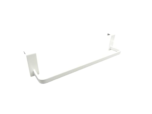 Handtuchstange für Badezimmerschrank, weiß, kein Schrauben erforderlich, 35 cm. von Mediterranea del Baño